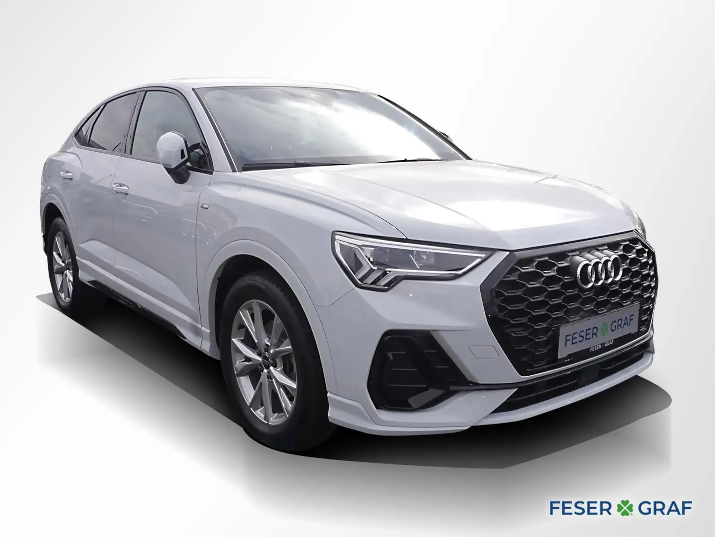 Audi Q3 Sportback 35 TDI 2x S line AHK ACC RüKa Sitzh. Blanc - 2