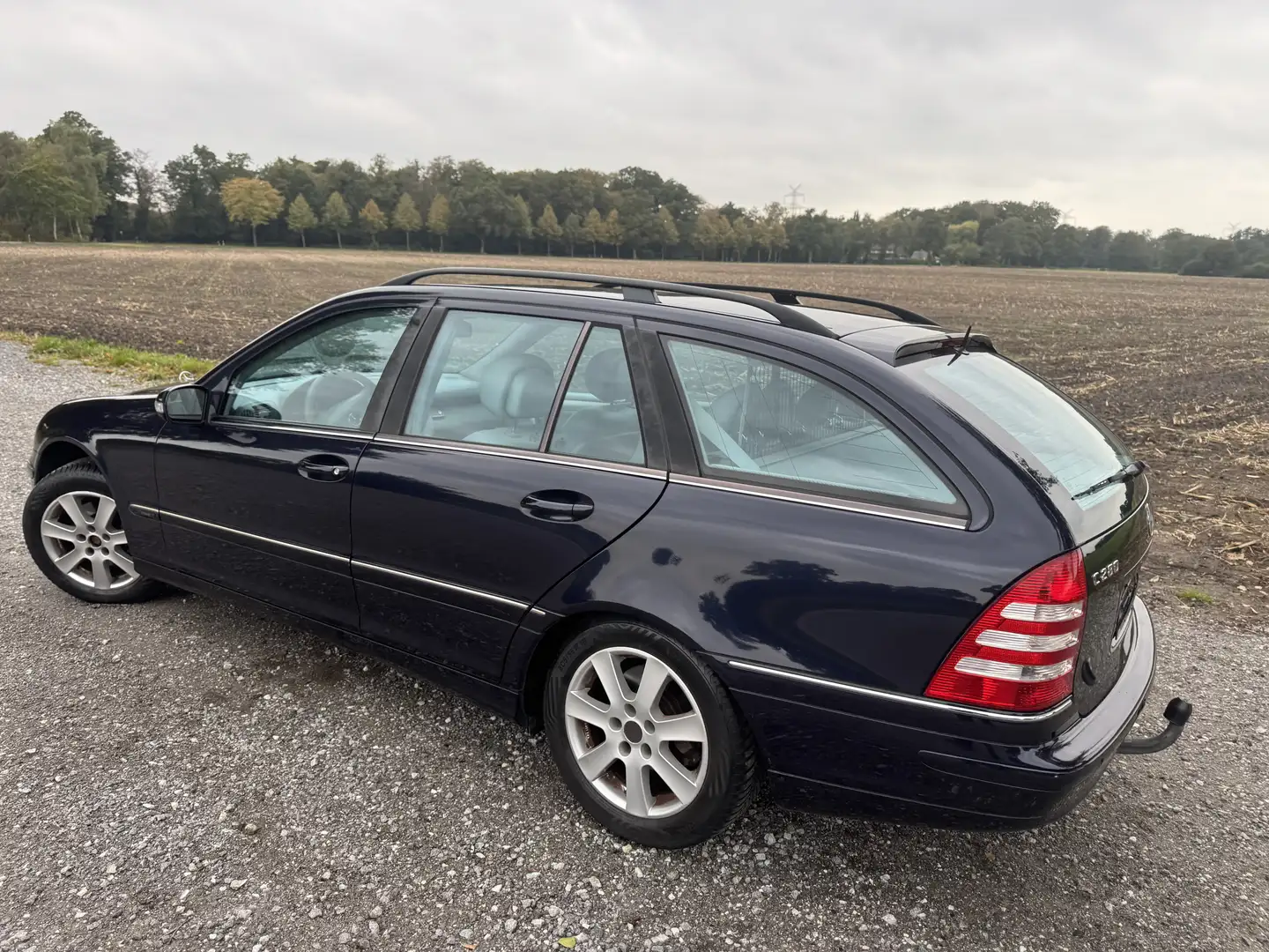 Mercedes-Benz C 280 3.0 V6, HU/AU 10.2027,Inkl 1 Jahr,Garantie,LPG,AHK Blau - 2