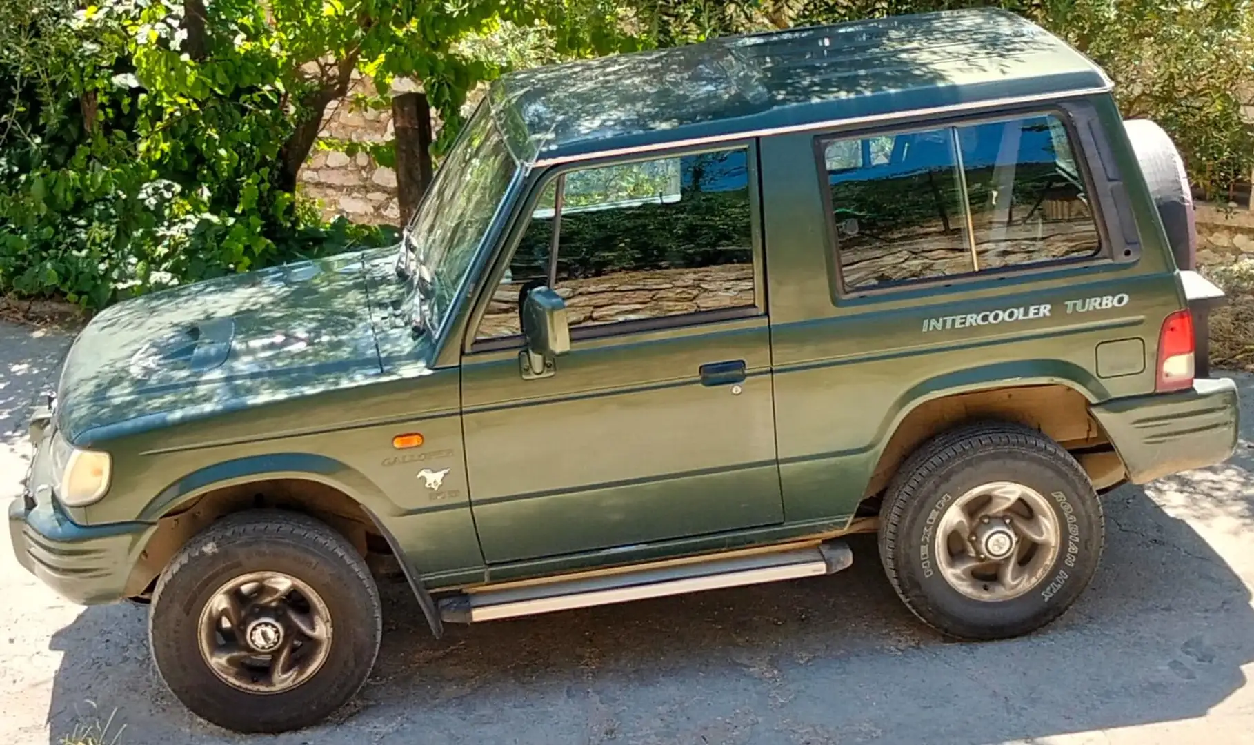 Hyundai Galloper Galloper 3p 2.5 tdi Comfort c/airbag Green - 2
