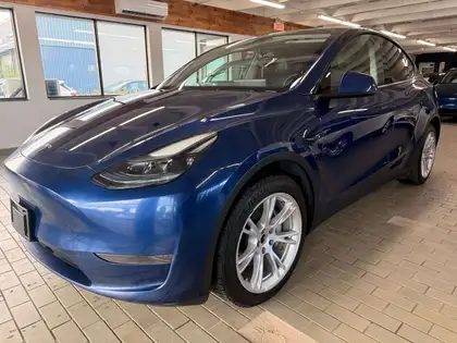 Blue 2023 Tesla Model Y SUV / Crossover Rear-Wheel Drive Automatic