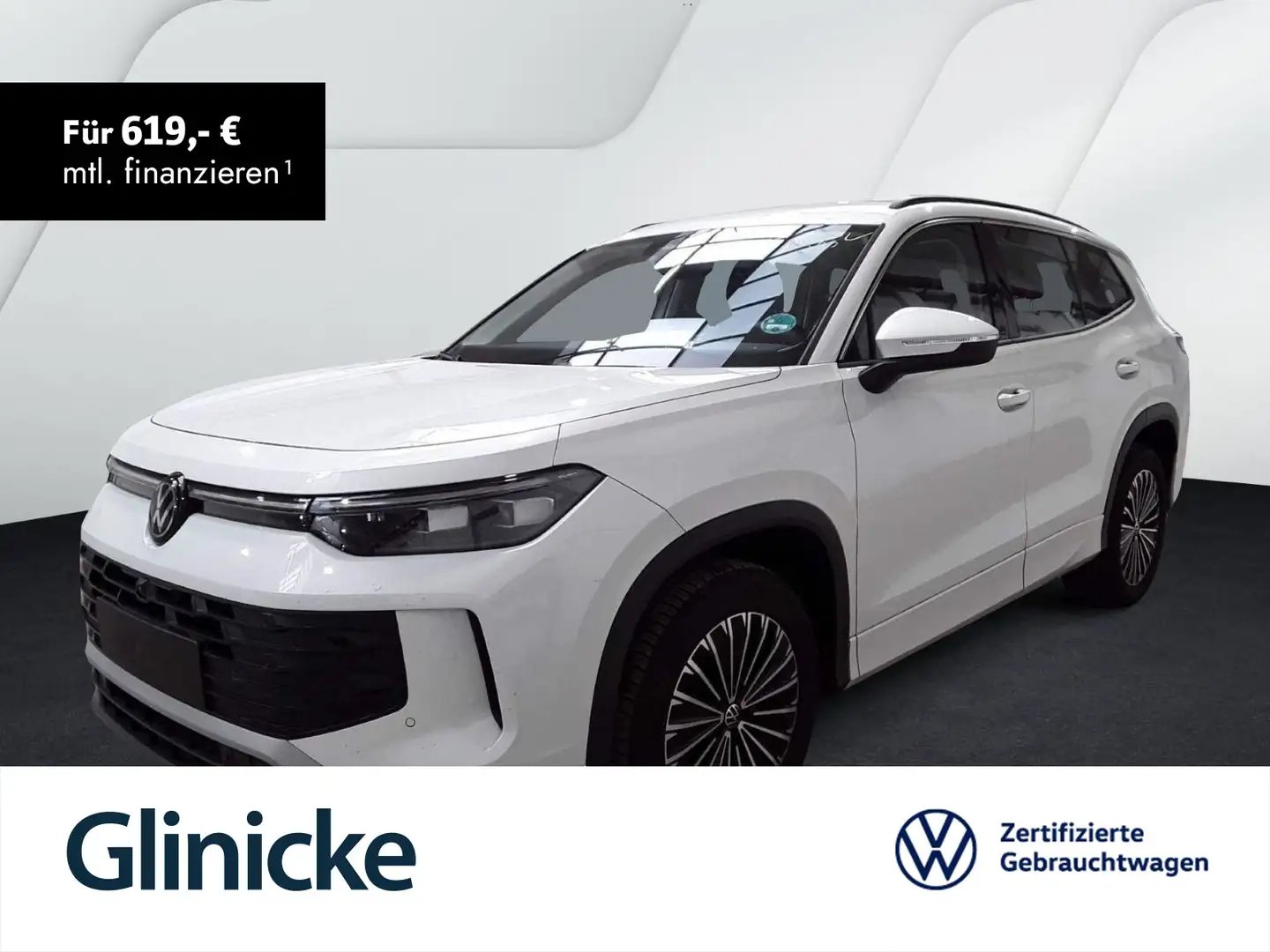 Volkswagen Tayron 2.0 TDI Life DSG 4Motion Navi AHK 7-Sitze Weiß - 1