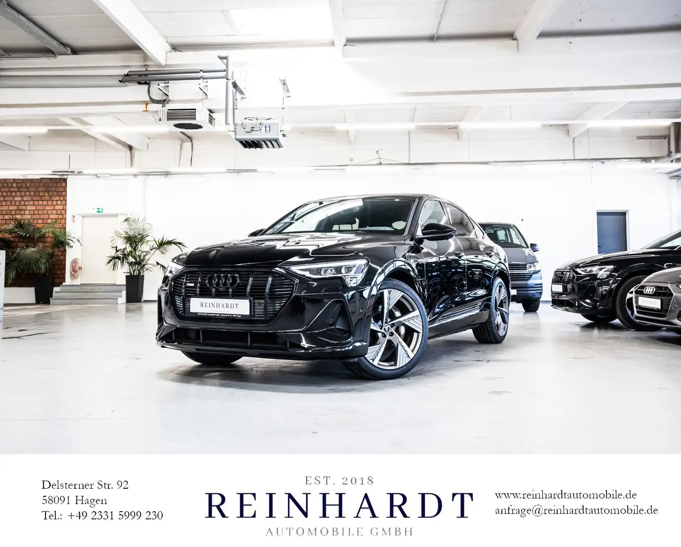 Audi e-tron SPORTBACK 50 S LINE 22Z/ACC/HuD/PANO/360° Schwarz - 1