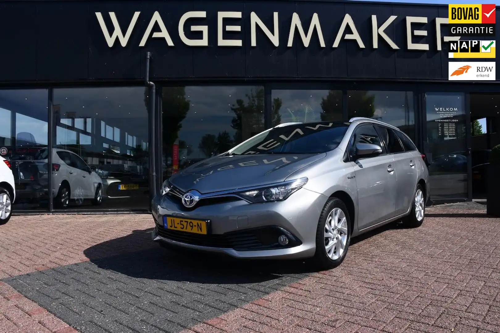 Toyota Auris 1.8 Hybrid Trend Clima|Cruise|NAVI|Cam|dealerOH Szürke - 1