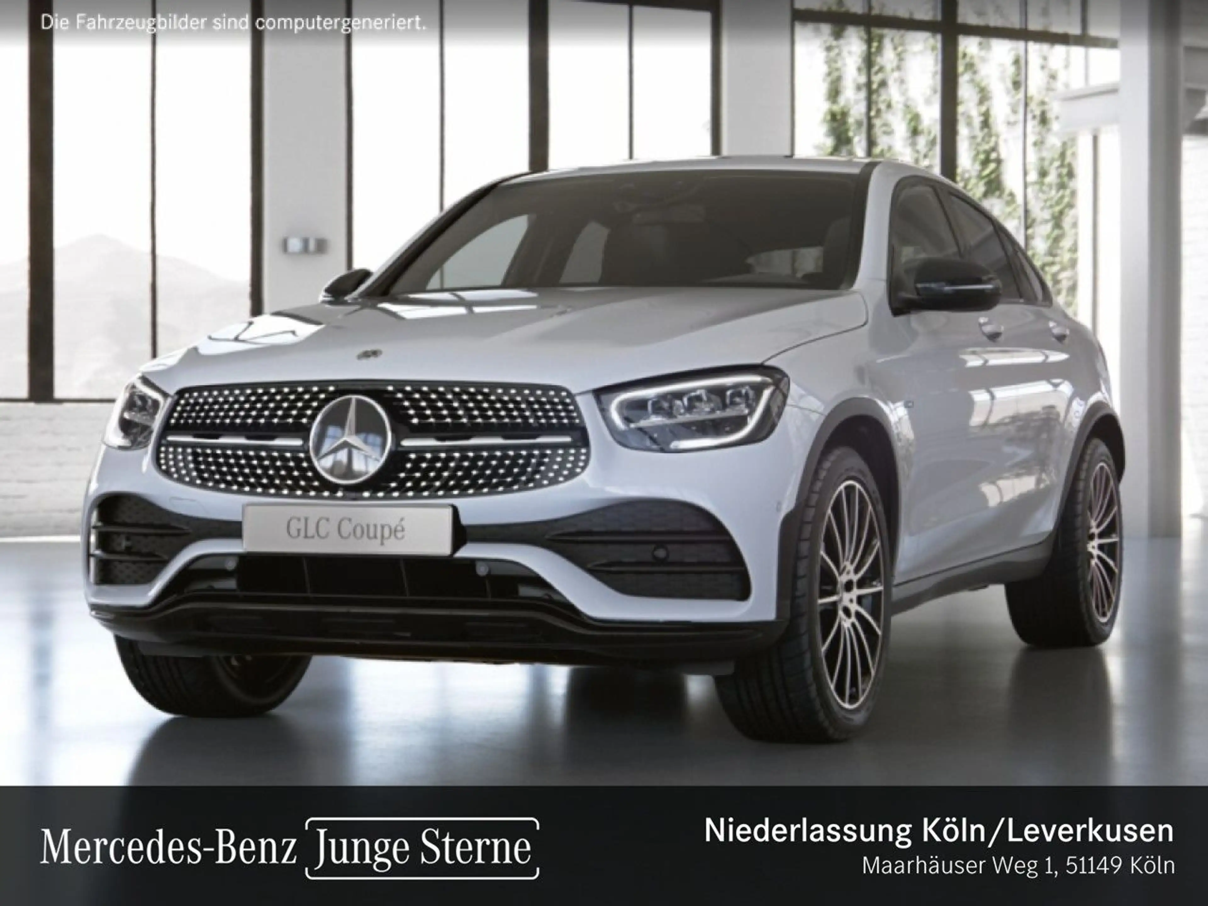 Mercedes-Benz GLC 300 e Coupé 4M AMG+NIGHT+LED+KAMERA+SPUR+TOTW — photo 2