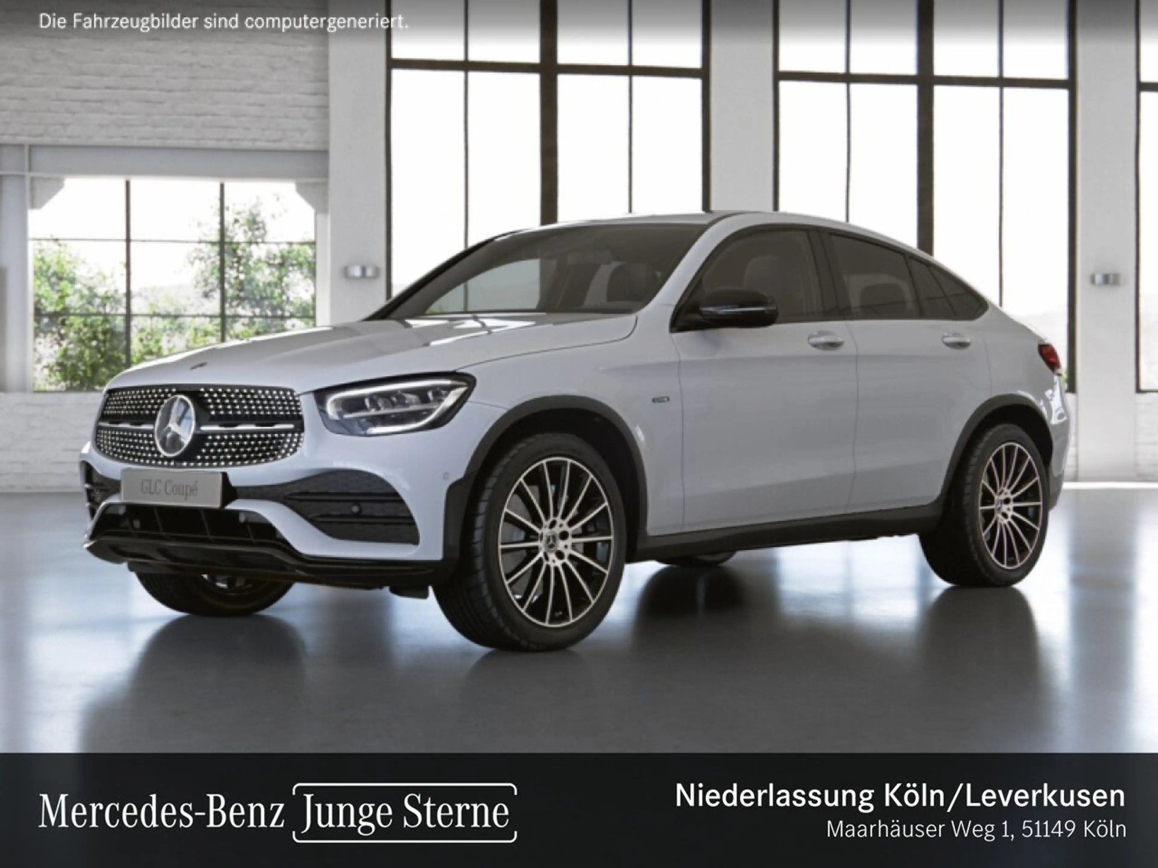 Mercedes-Benz GLC 300 e Coupé 4M AMG+NIGHT+LED+KAMERA+SPUR+TOTW — photo 15