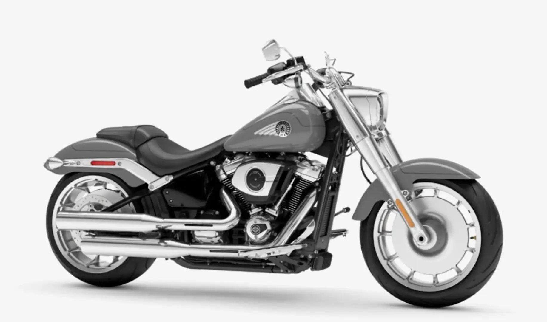 Harley-Davidson Fat Boy FLFB Solid Colour Gri - 1