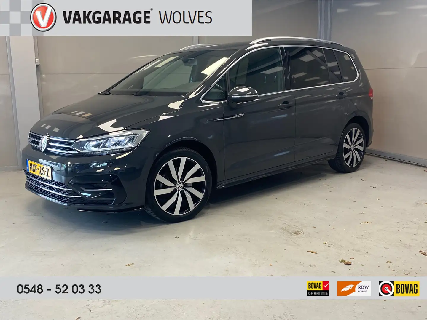 Volkswagen Touran 1.4 TSI Highline AUTOMAAT | 3 x R-Line | 7 persoon Gris - 1