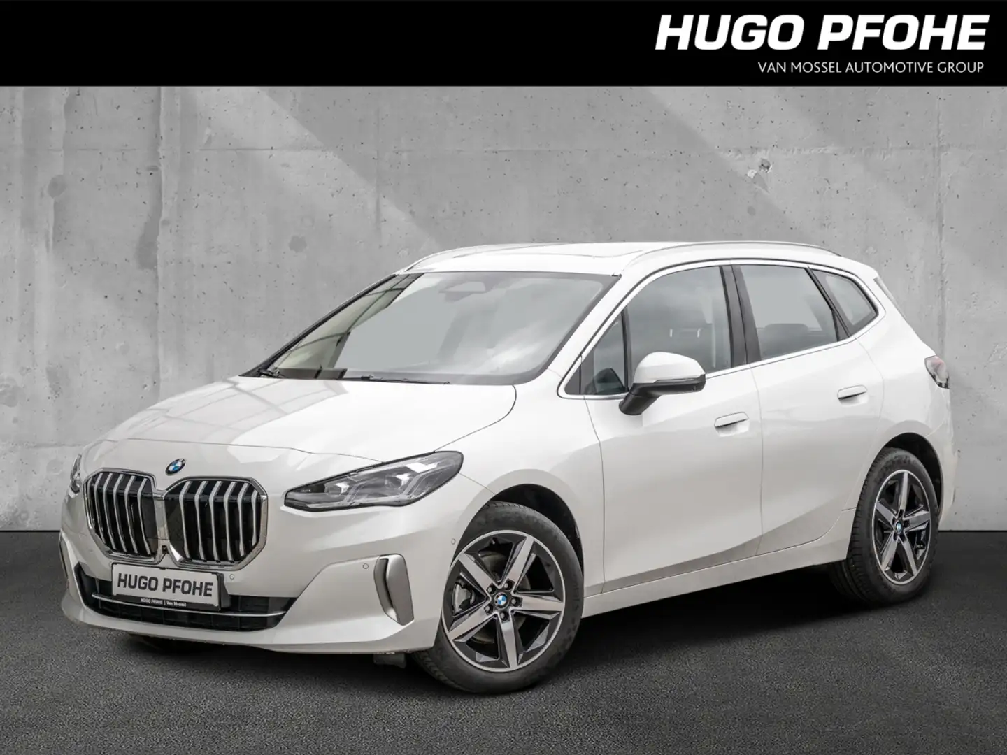 BMW 218 d  Aut. Luxury.  Pano.  AHK. Head Up ACC Navi Blanco - 1