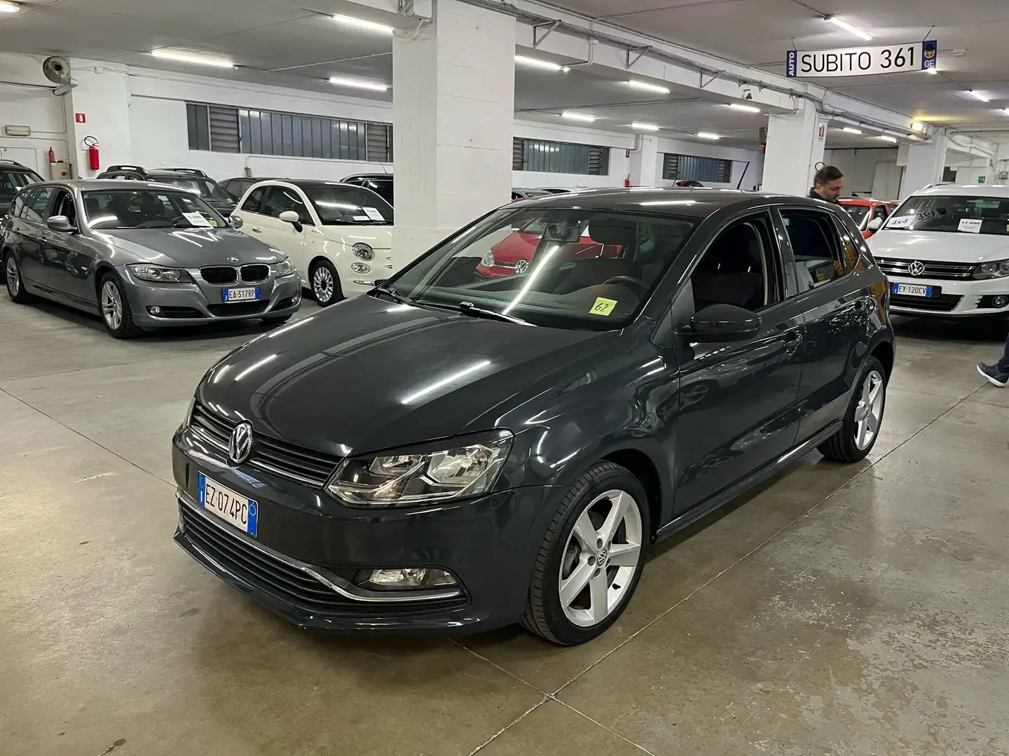 Volkswagen Polo 5p 1.4 Tdi 75cv Grijs - 1