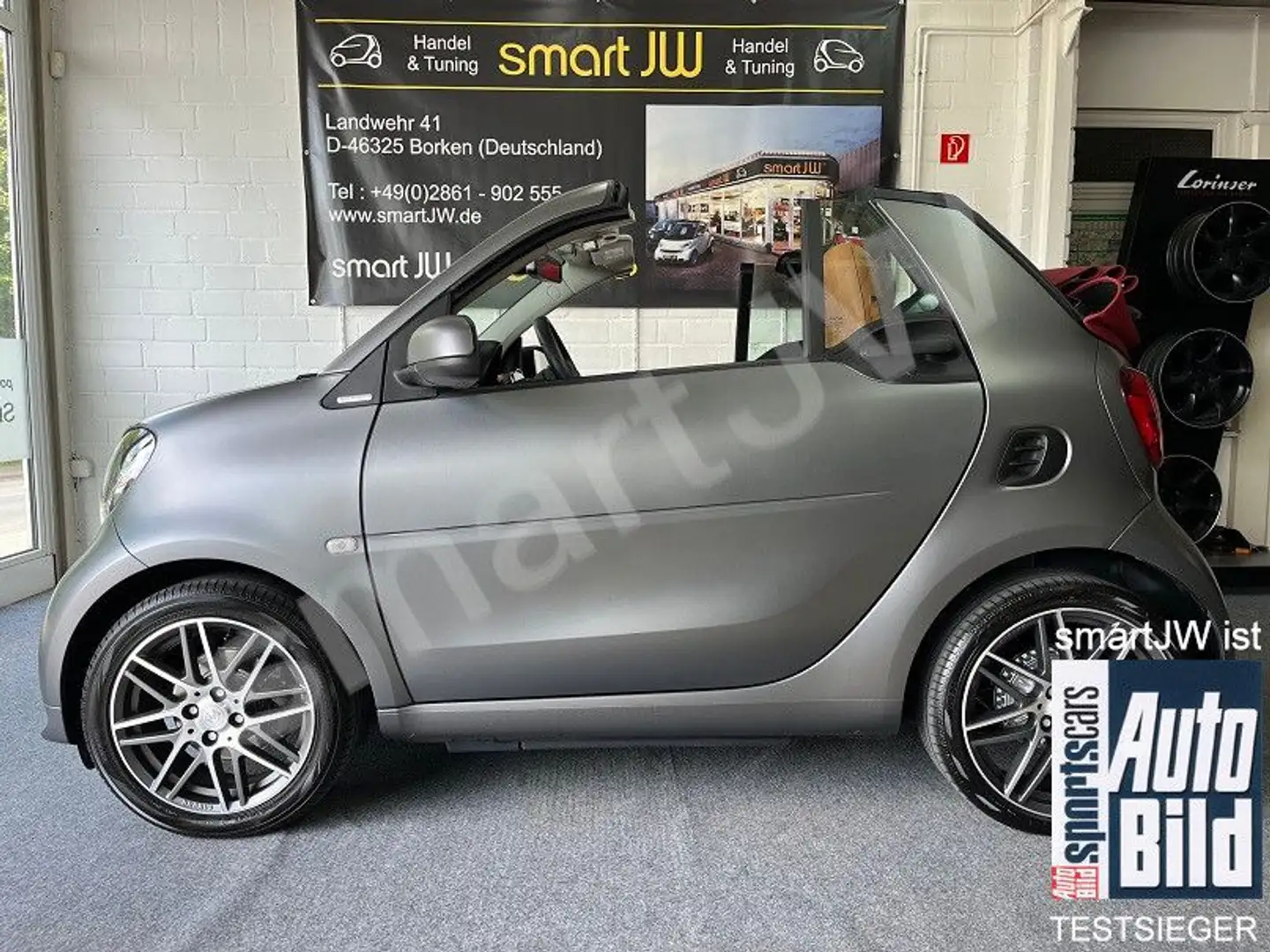 smart forTwo BRABUS Xclusive Tailor Made Leder braun Gris - 1