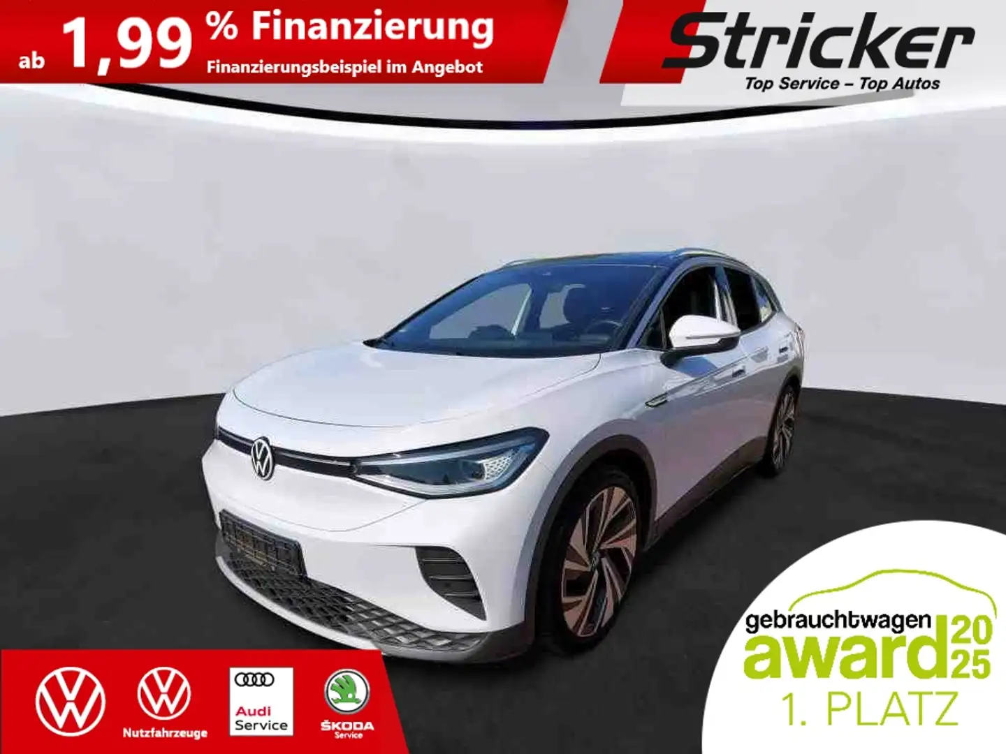Volkswagen ID.4 Pro Performance 150/77 272,-ohne Anzahlung AHK Pa Weiß - 2