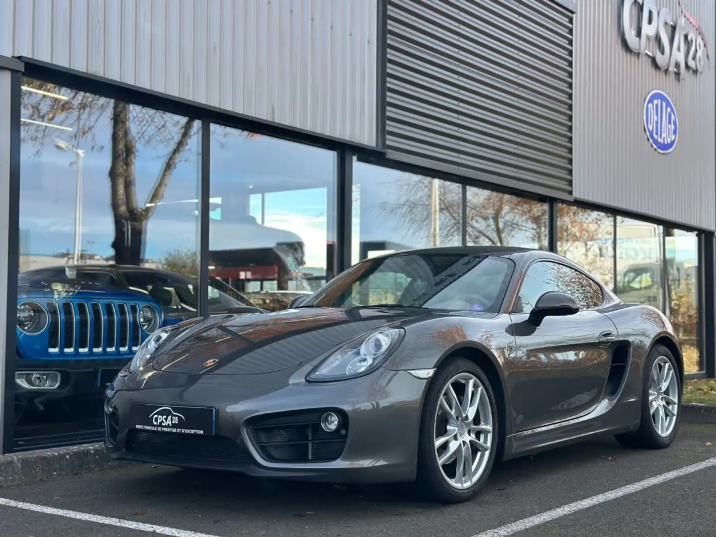 Porsche Cayman PORSCHE CAYMAN (981) (2) 2.7 PDK Gris - 1