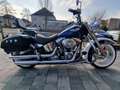 Harley-Davidson Softail Softail Deluxe , Jekill and Hyde uitlaten. Albastru - thumbnail 5