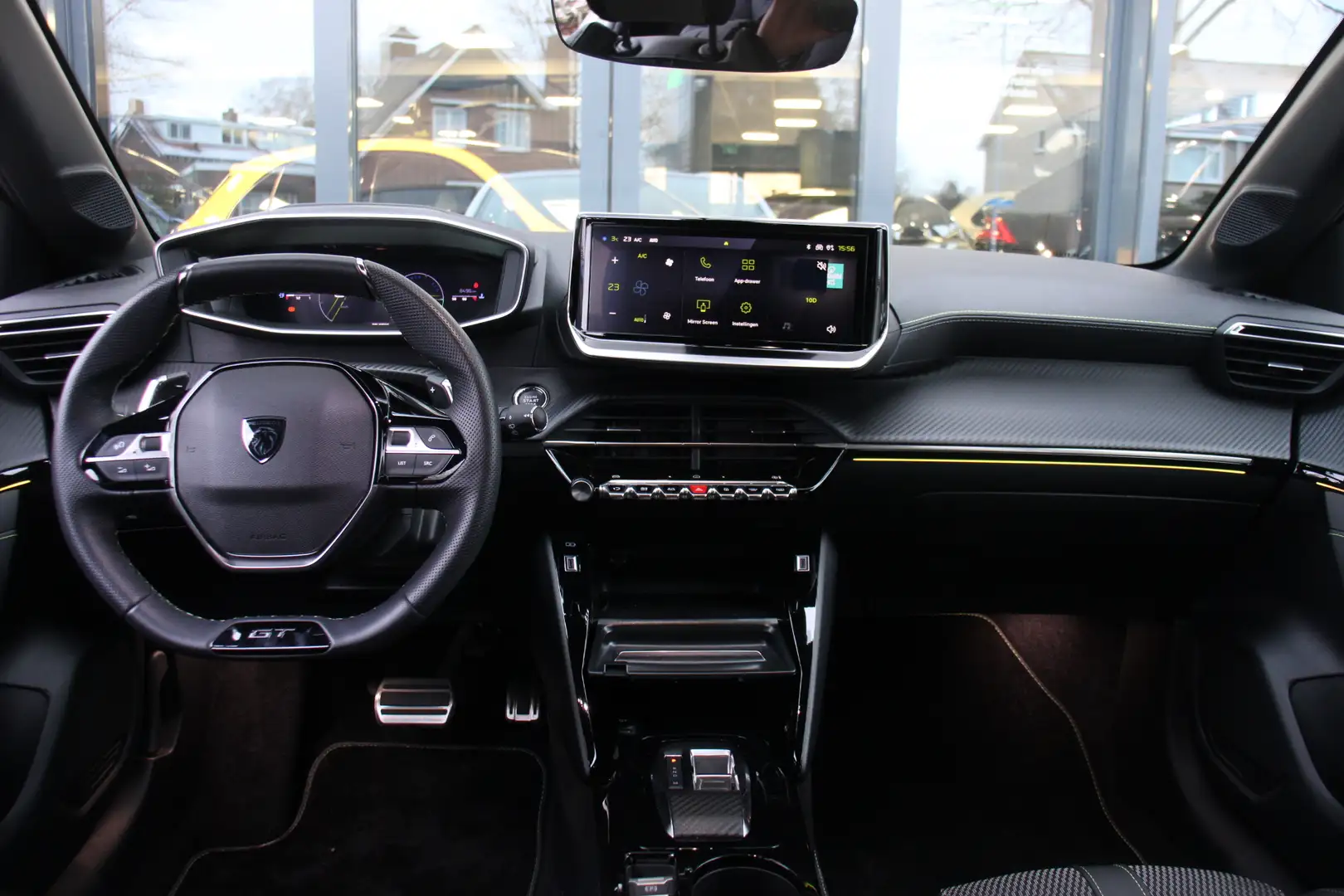 Peugeot 208 Hybrid 100 e-DCS6 GT Automaat Weiß - 2