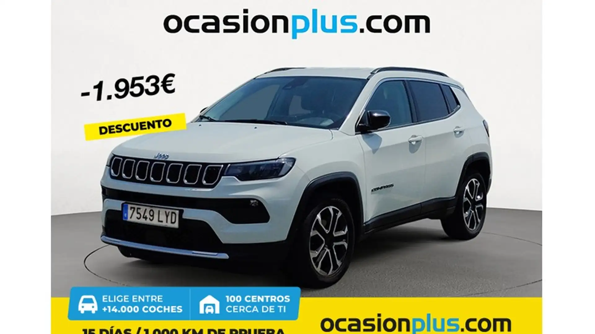 Jeep Compass 1.3 Gse T4 Night Eagle 4x2 130 Blanco - 1