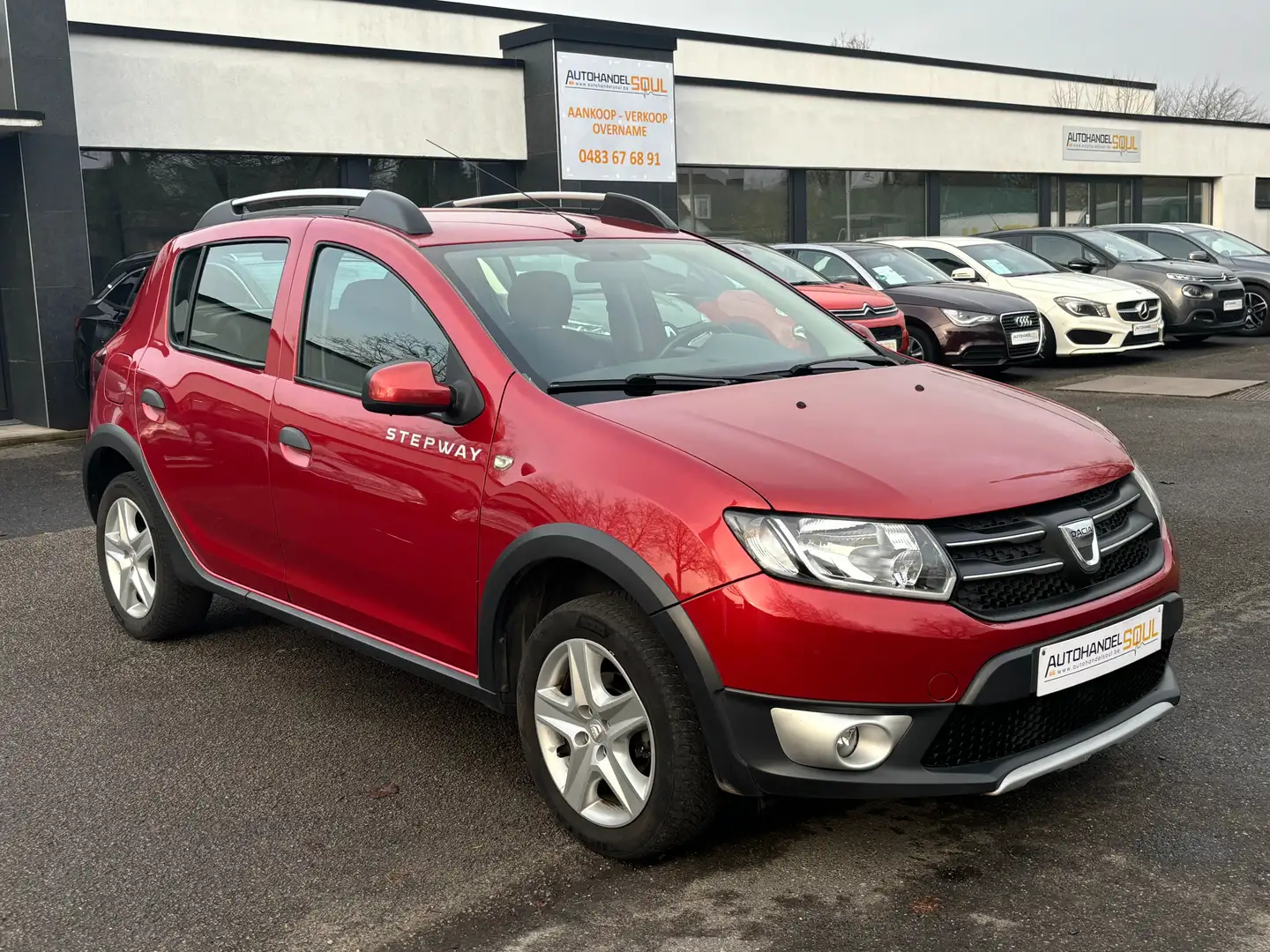 Dacia Sandero Stepway 1.5dCi, 2013, 162.835km, GPS, 12m Garanti Rouge - 2