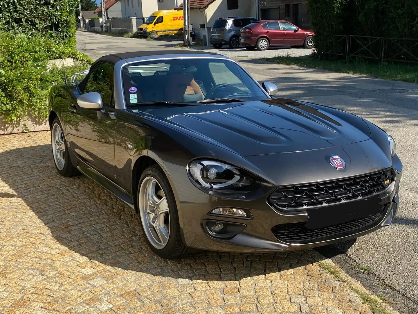 Fiat 124 Spider 124 SPIDER 1.4 MultiAir 140 ch BVA America Gris - 2