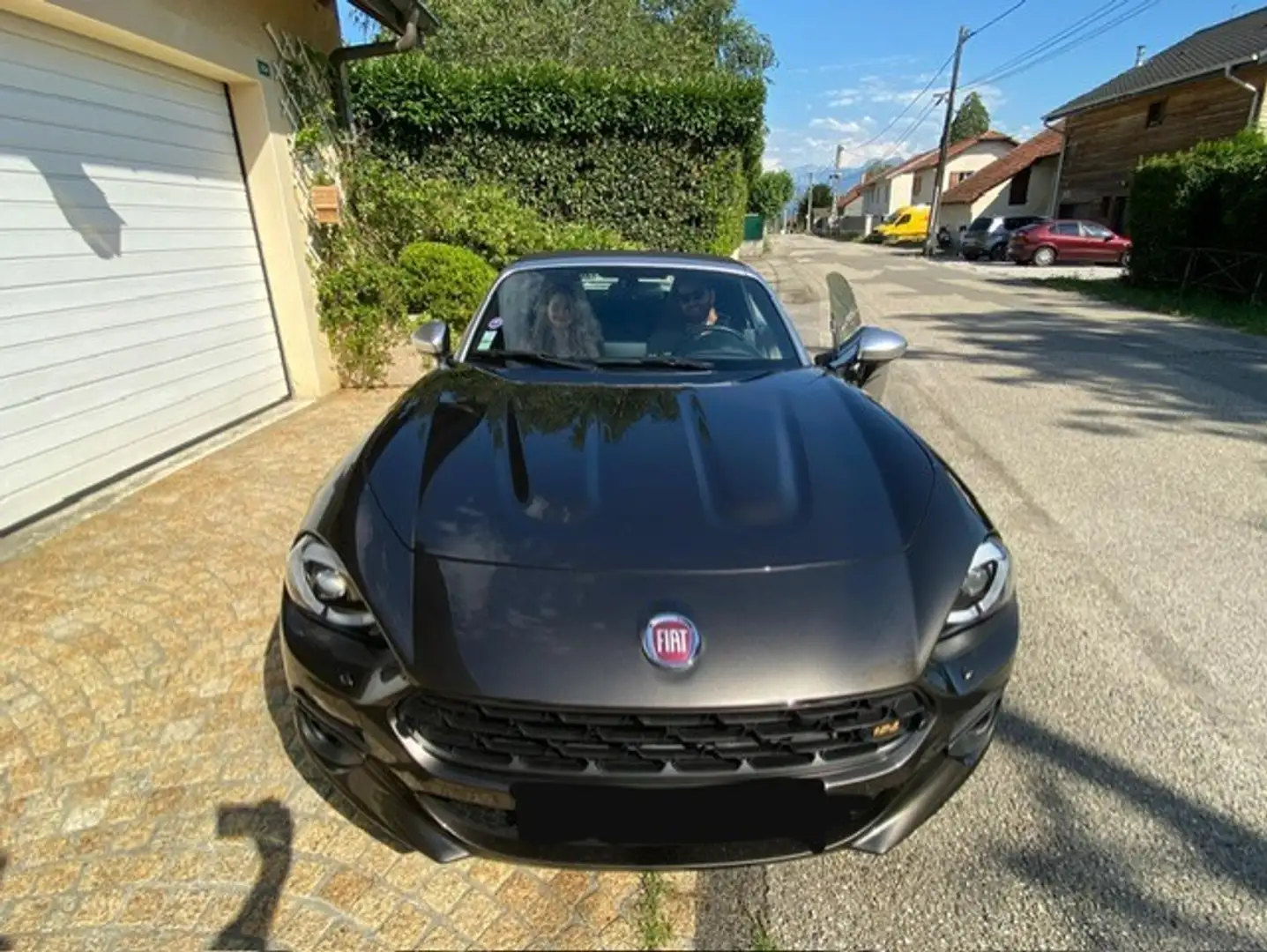 Fiat 124 Spider 124 SPIDER 1.4 MultiAir 140 ch BVA America Gris - 1
