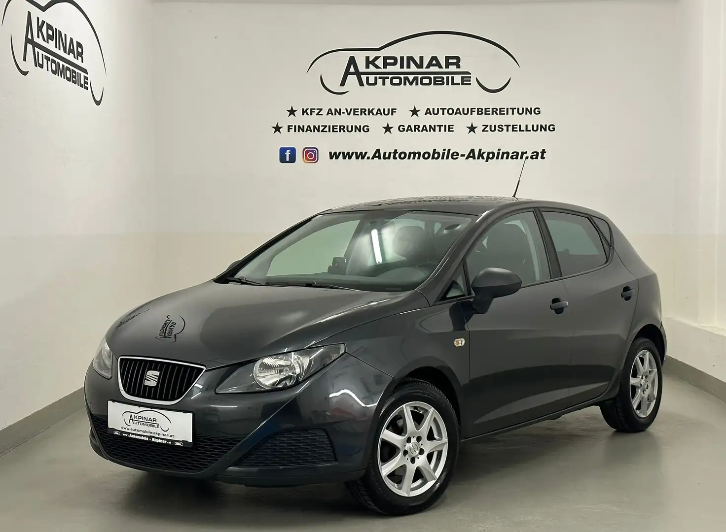 SEAT Ibiza 1,2 Reference ab 94€ /Mo Grau - 1
