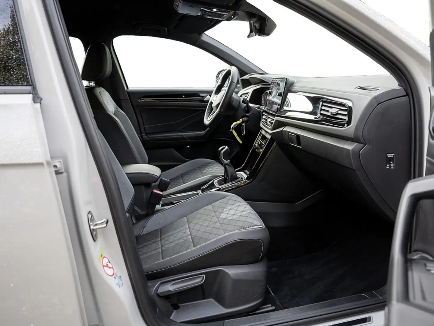 Volkswagen T-Roc 1.0 TSI R-Line NAVI KAM LED SHZ Grau - 2