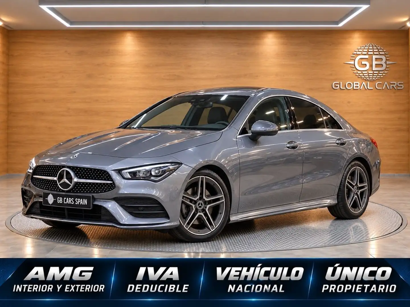 Mercedes-Benz CLA 200 D DCT Gris - 1