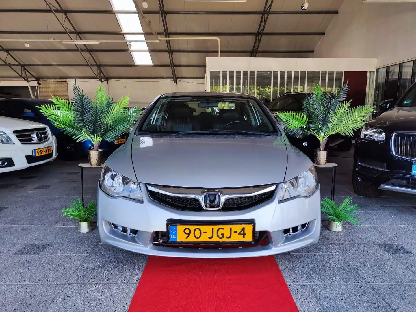 Honda Civic 1.3 Hybrid NAVI AUTOMAAT! 2009 Grijs - 1