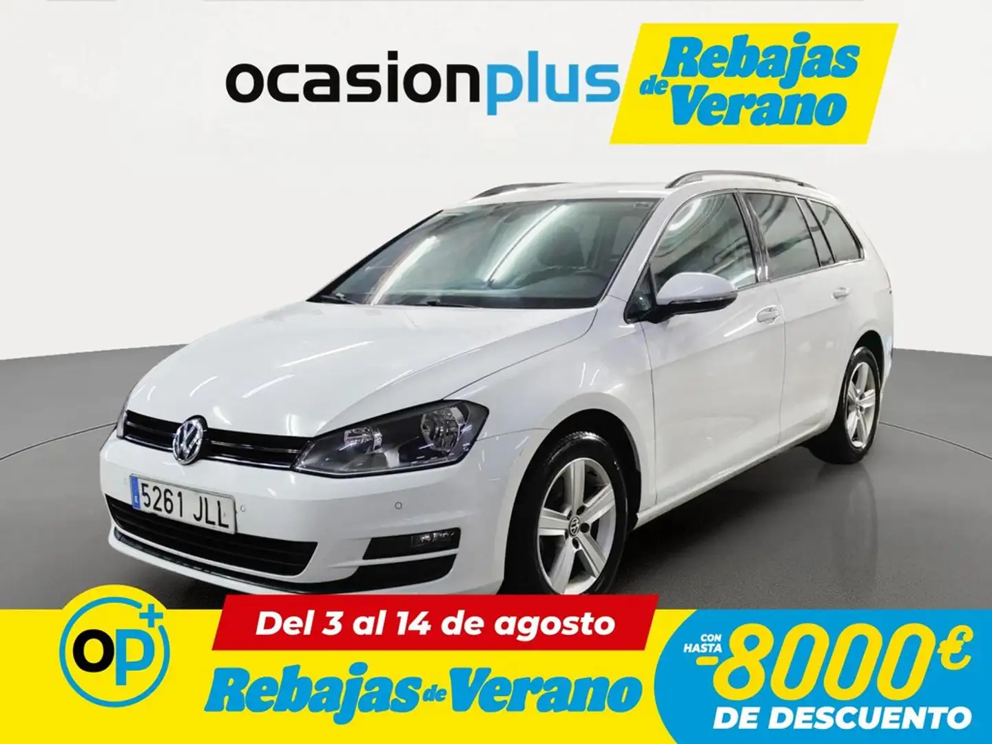 Volkswagen Golf Variant 1.6TDI CR BMT Advance 110 Blanco - 1