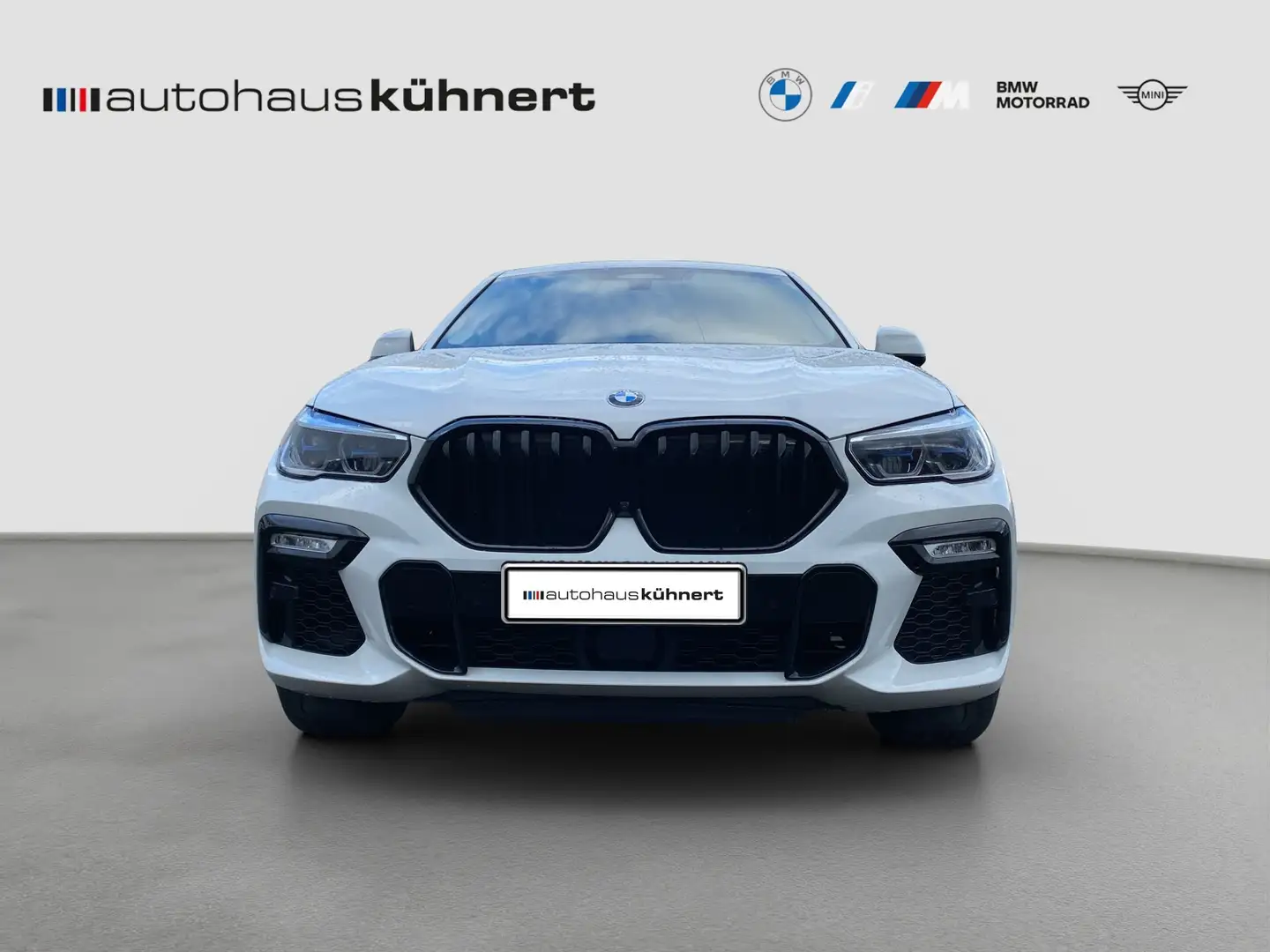 BMW X6 M 50d ACC Laser SpurAss 360° AHK 21'' adapt.Fw. Weiß - 2