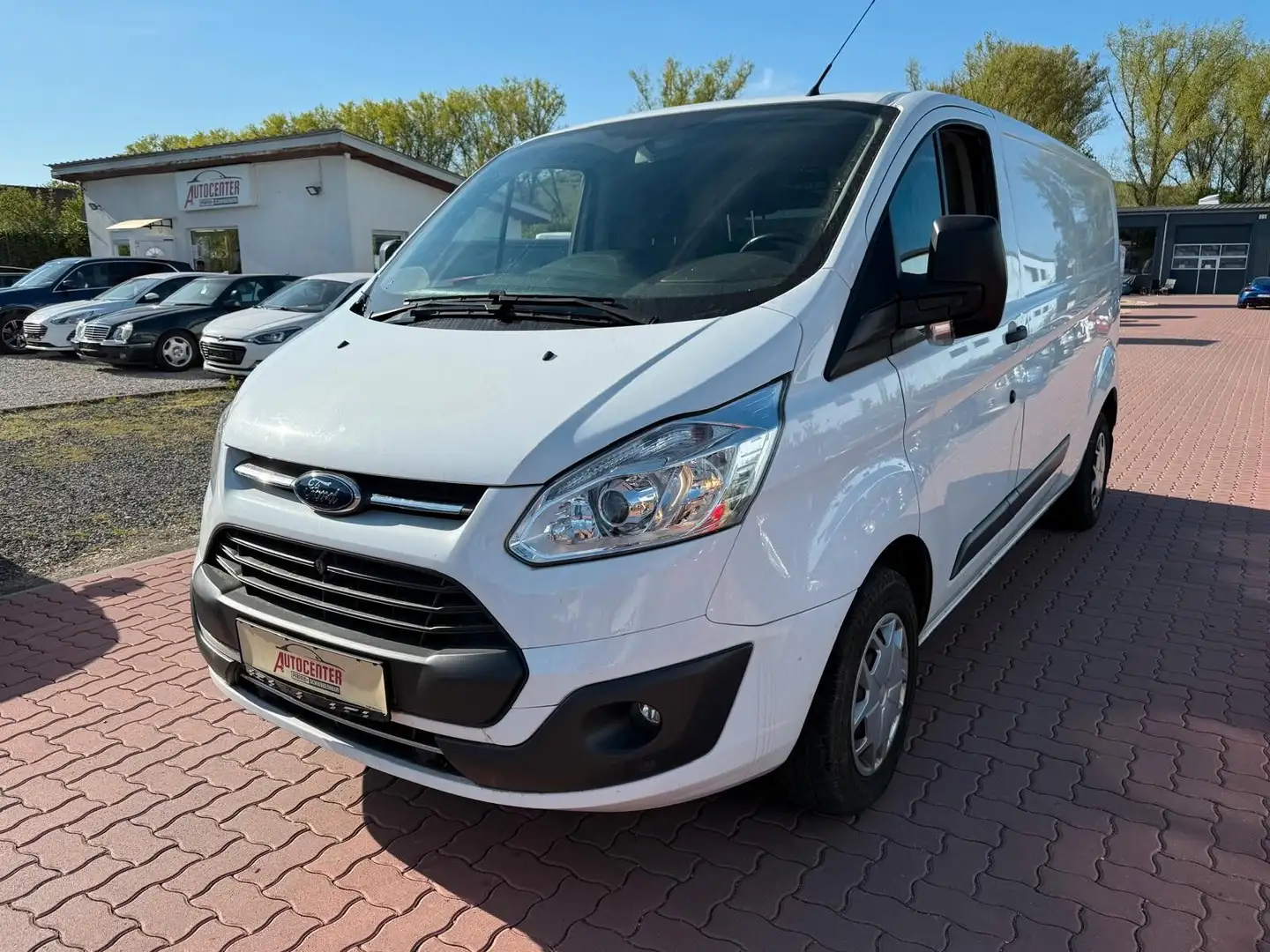 Ford Transit Custom Kasten L2*Klima*Tempomat*PDC*AHK Blanc - 1