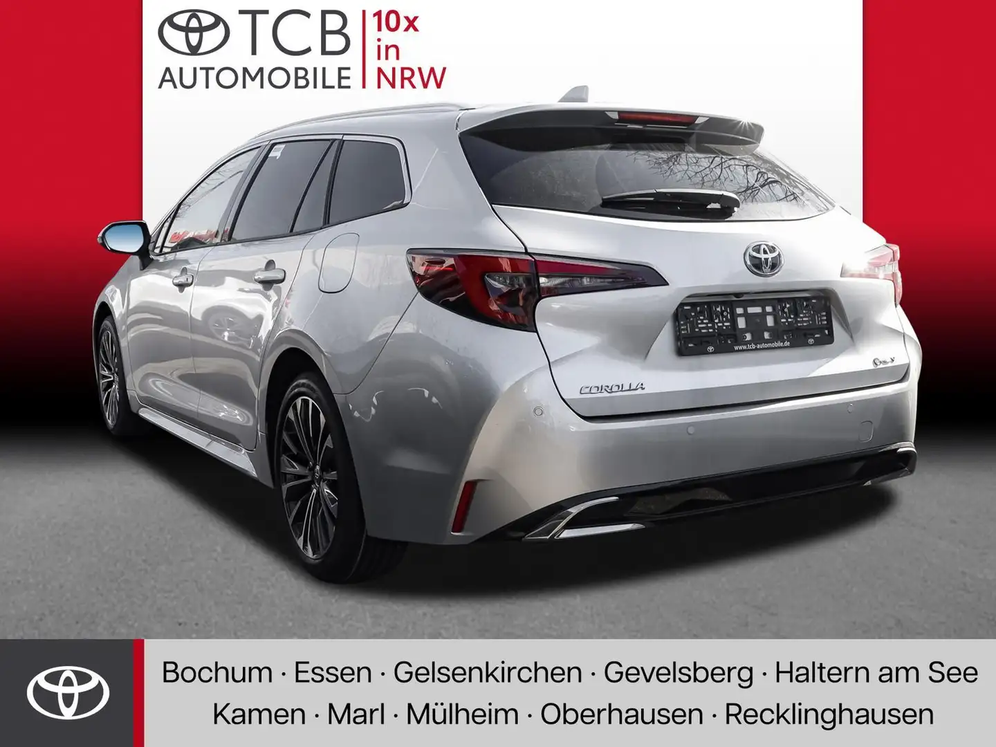 Toyota Corolla TS 2.0 Hybrid Teamplayer Technik-P. SHZ Plateado - 2