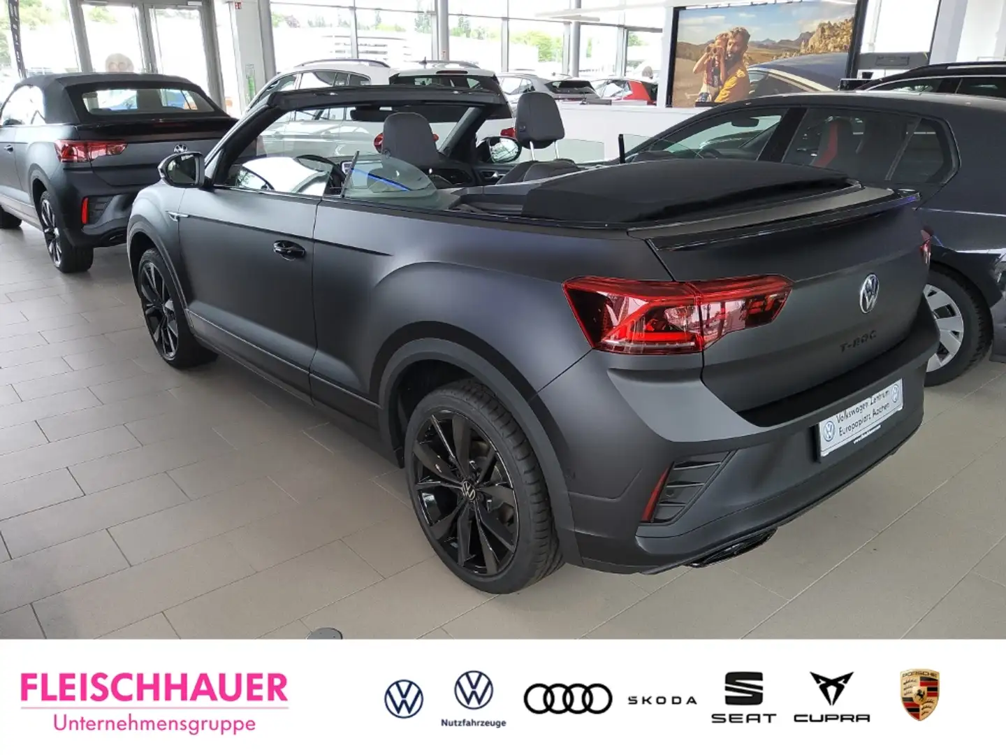 Volkswagen T-Roc Cabriolet R-Line Edition Black +LEDER+NAVI+ Schwarz - 2