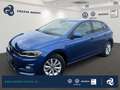 Volkswagen Polo 1.0TSI DSG LED+NAVI+ACC+SITZHZ+++ Bleu - thumbnail 1