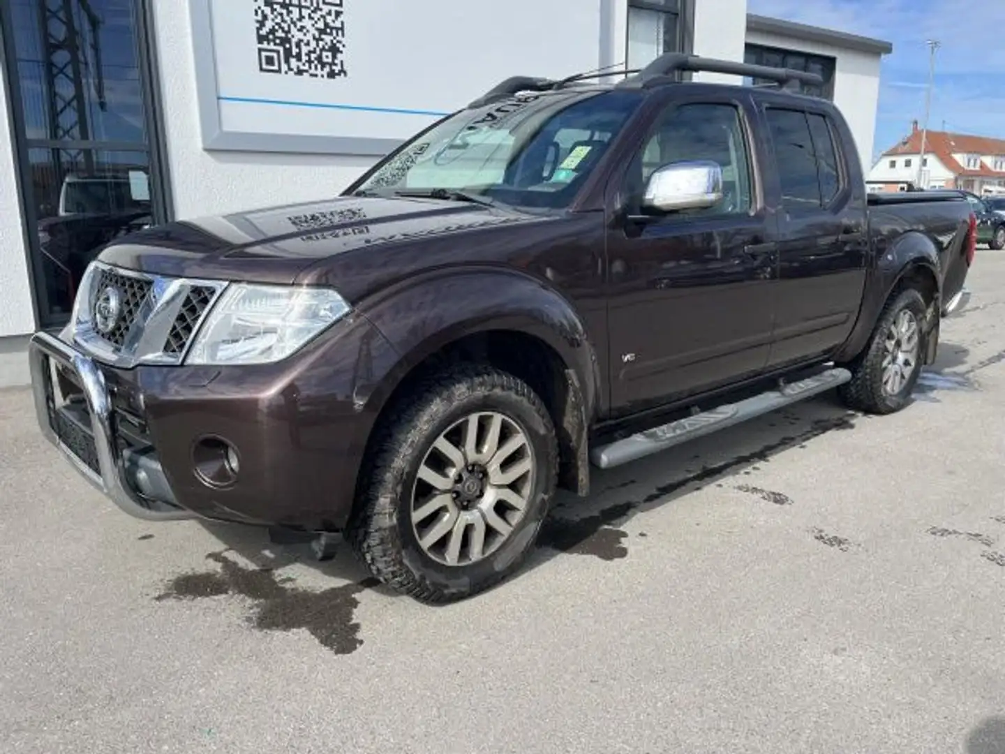 Nissan Navara V6 3,0d AHK Seilwinde Navi Kamera Sperre Marrone - 2