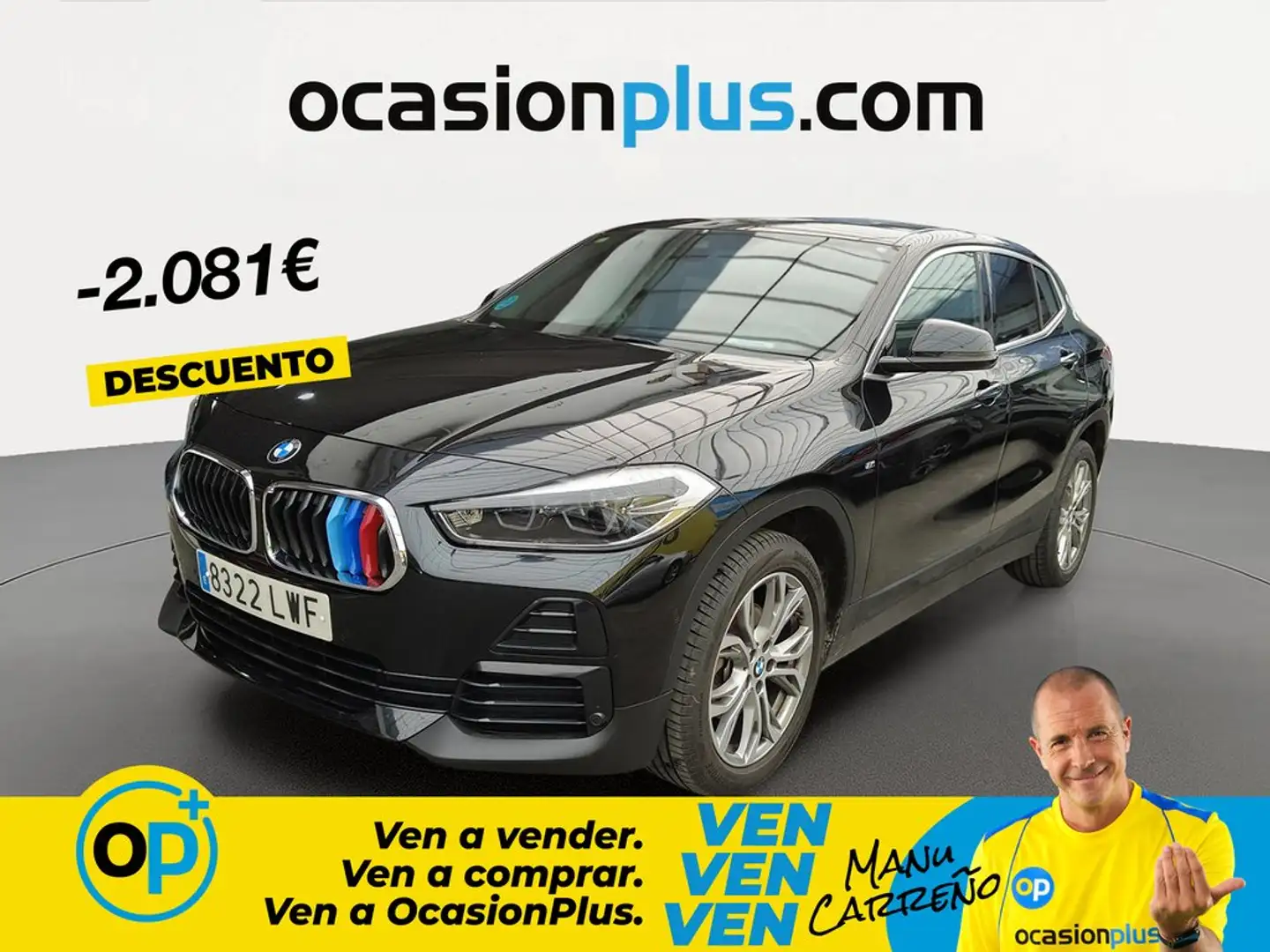 BMW X2 sDrive 18iA Negro - 1
