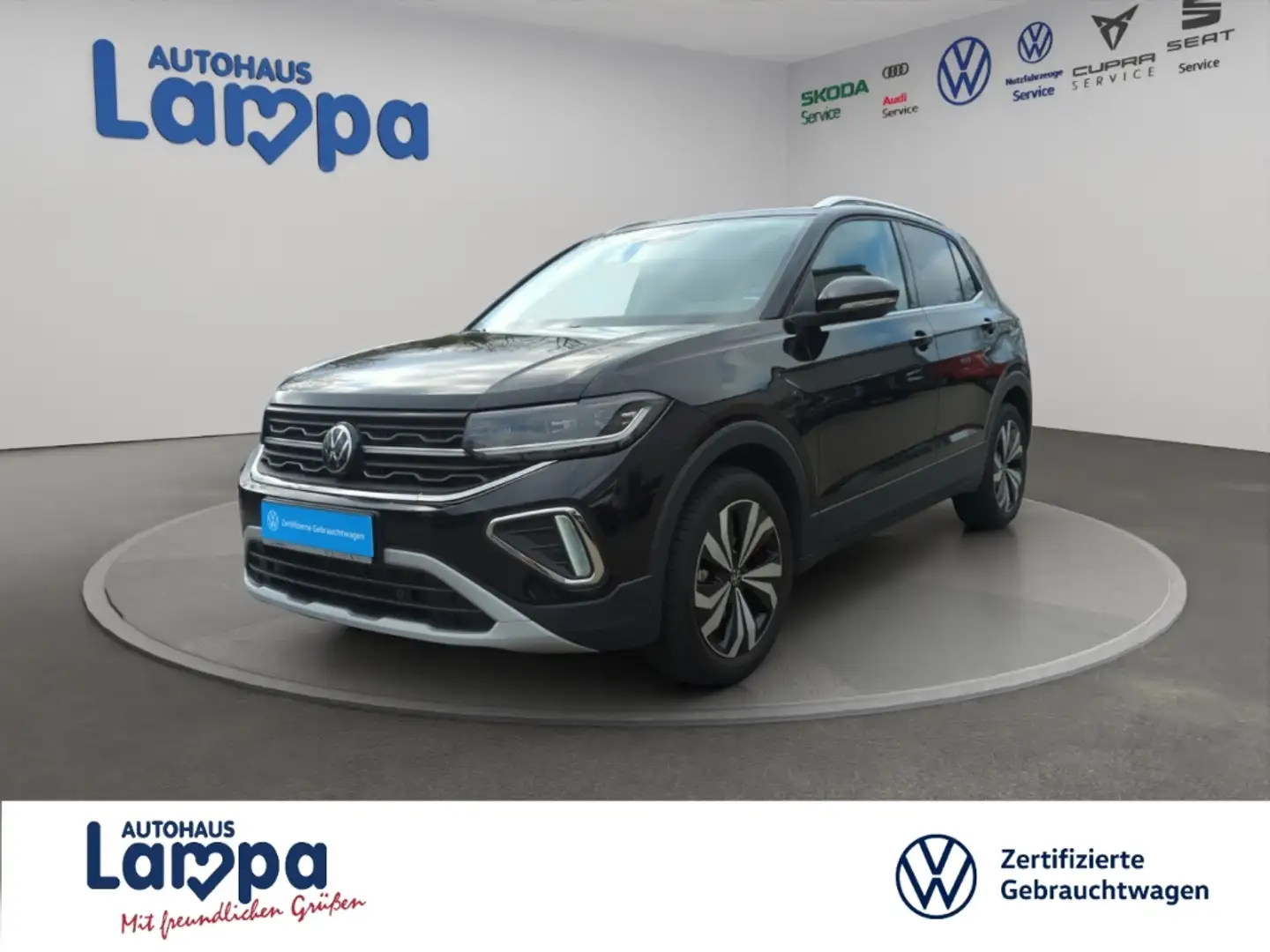 Volkswagen T-Cross Style 1.0 TSI DSG NAV,PDC,Matrix-LED,MFL,SHZ Noir - 1