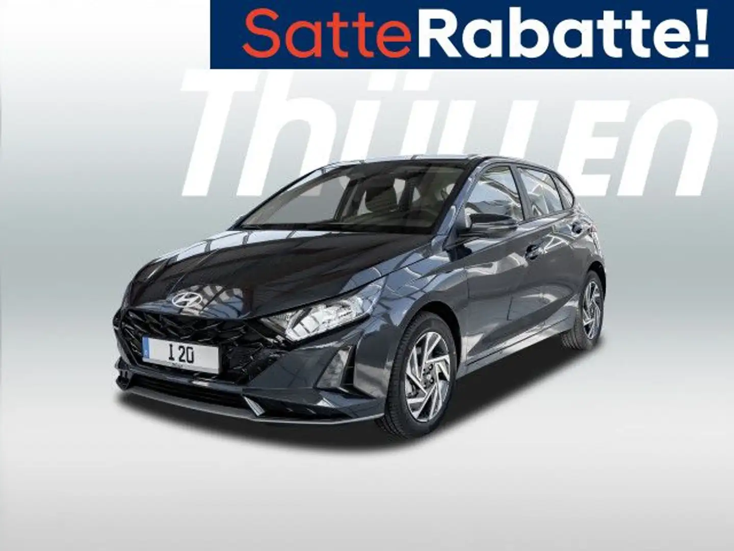 Hyundai i20 Trend 1.0 Turbo Benzin Bluetooth Navi Klima Grijs - 1