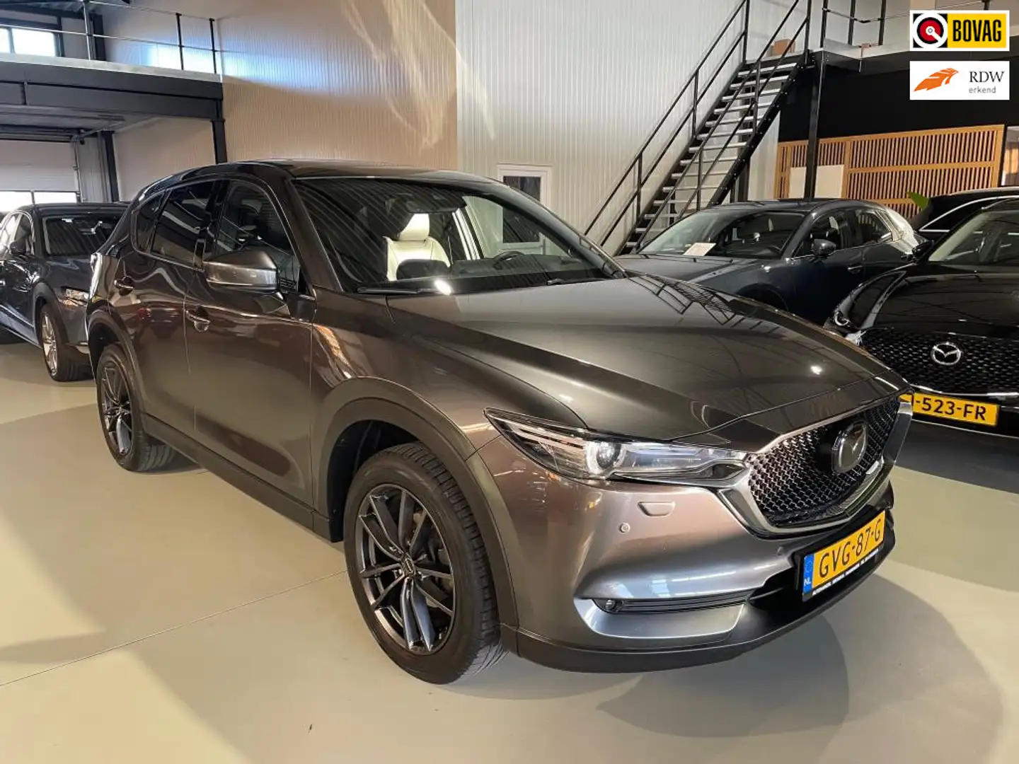 Mazda CX-5 2.5 SkyActiv-G 194 Signature Luxery schuifdak napp Grigio - 1