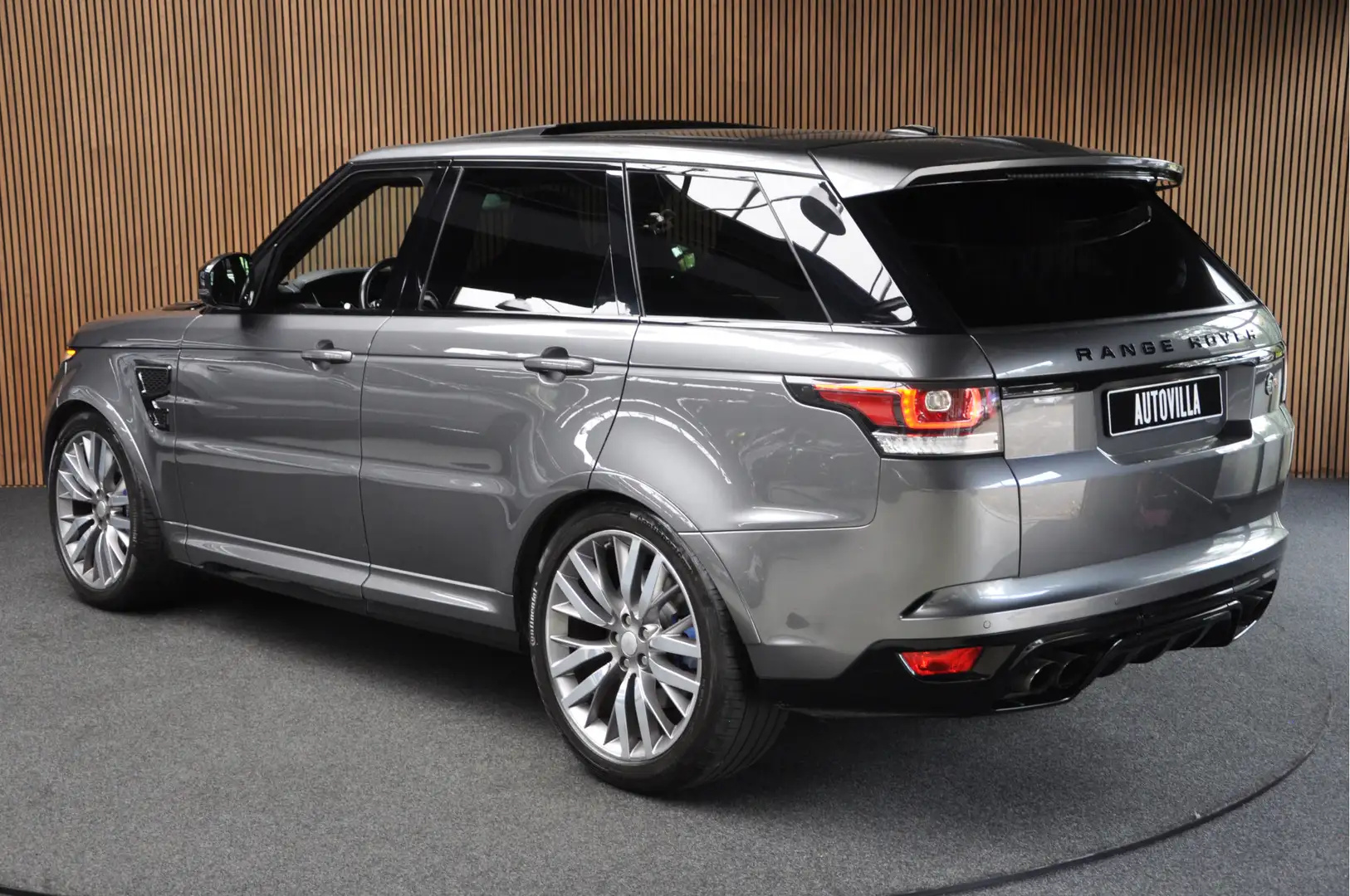 Land Rover Range Rover Sport 5.0 V8 Supercharged SVR Panodak Leer Navi Camera P Gris - 2