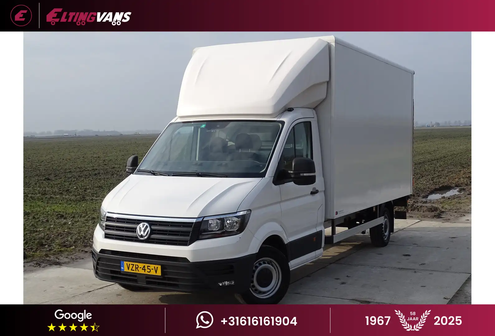 Volkswagen Crafter 2.0 TDI | 141 PK | Bakwagen | BPM Vrij | Wit - 1