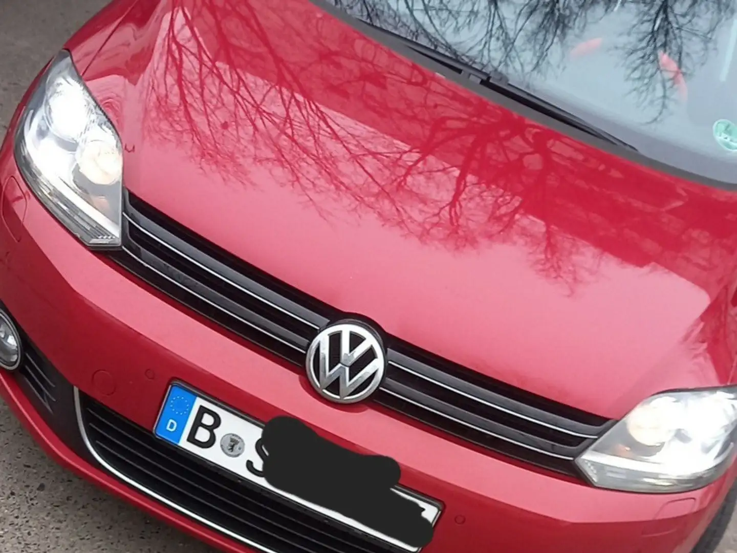 Volkswagen Golf Plus 1.2 TSI DSG Style Rot - 1