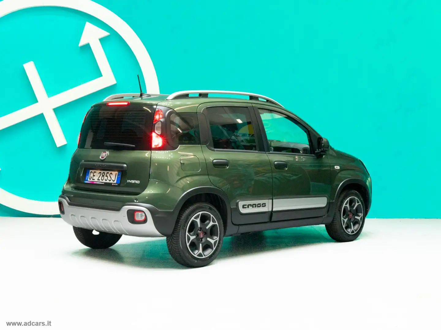 Fiat Panda Cross 1.0 FireFly S&S Hybrid CONDIZIONI IMPECCABIL Verde - 2