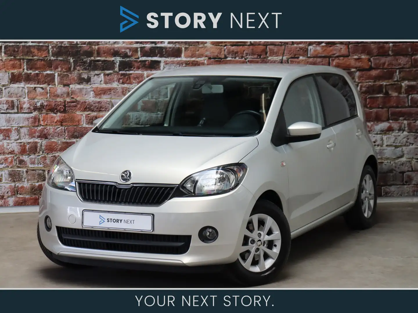 Skoda Citigo 1.0 Drive Ambition Automaat 5 deurs / Navigatie / Grijs - 1