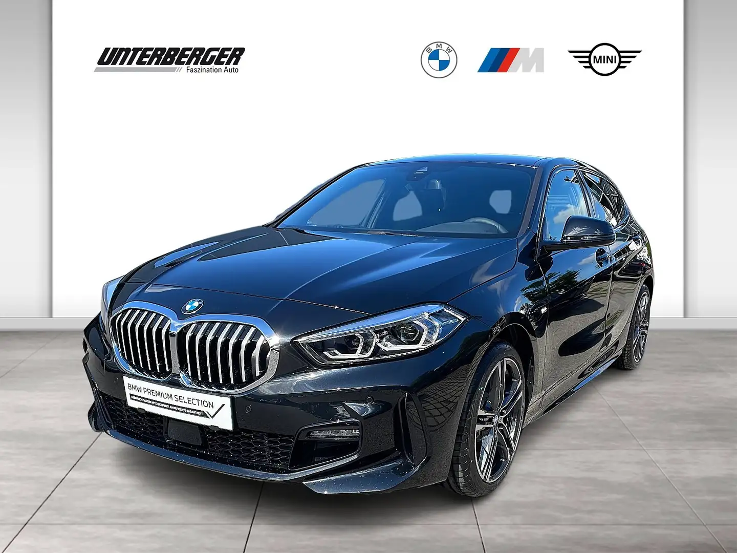 BMW 120 d xDrive M-Paket // LED-Scheinwerfer // Anhängerku Schwarz - 1