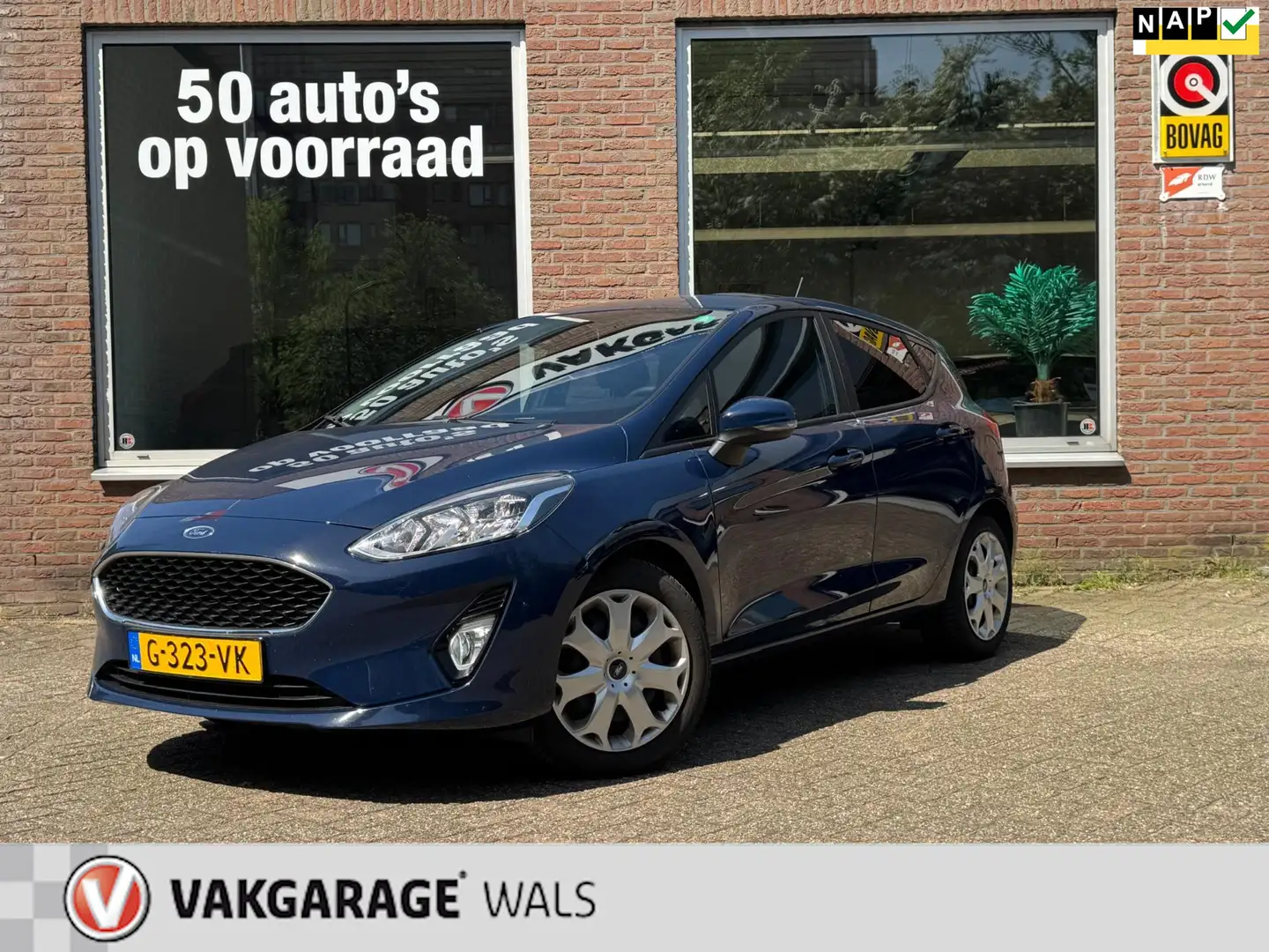 Ford Fiesta 1.0 ECOBOOST CONNECTED | APPLE CARPLAY | AIRCO | L Azul - 1