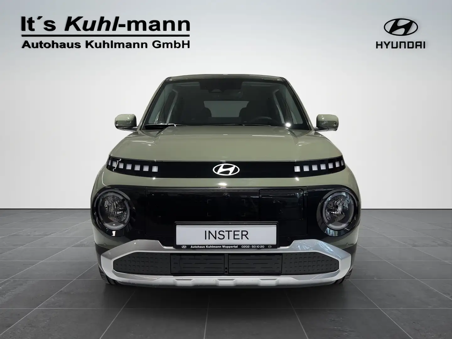 Hyundai Inster 49 kWh 115PS Trend Assistenz-Paket Groen - 2