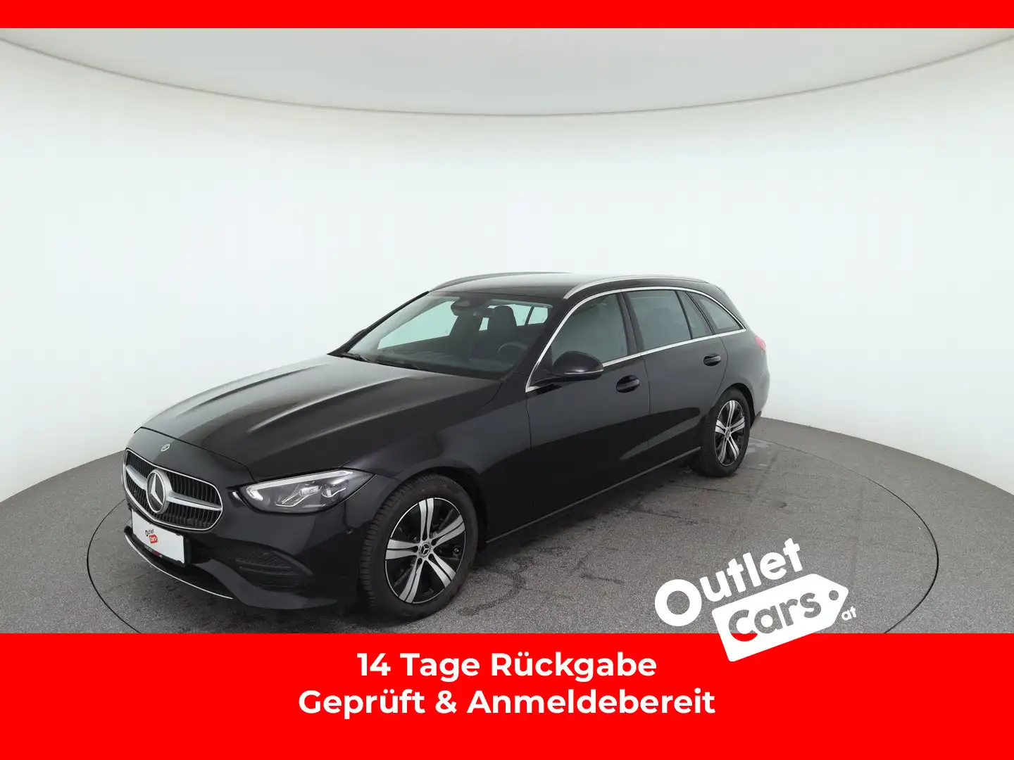 Mercedes-Benz C 200 200d T Aut. Schwarz - 1