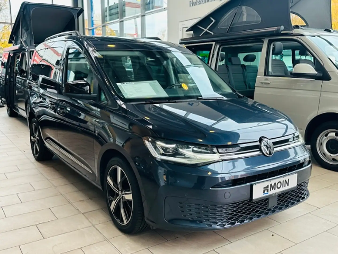 Volkswagen Caddy Move 2.0 TDI 90kW RFK LED KLIMA Blau - 2