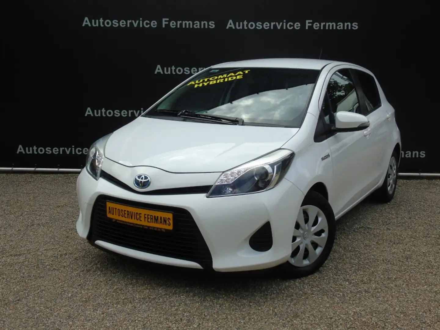 Toyota Yaris 1.5 hybride automaat - 2013 - 136DKM - Camera- Air Wit - 2