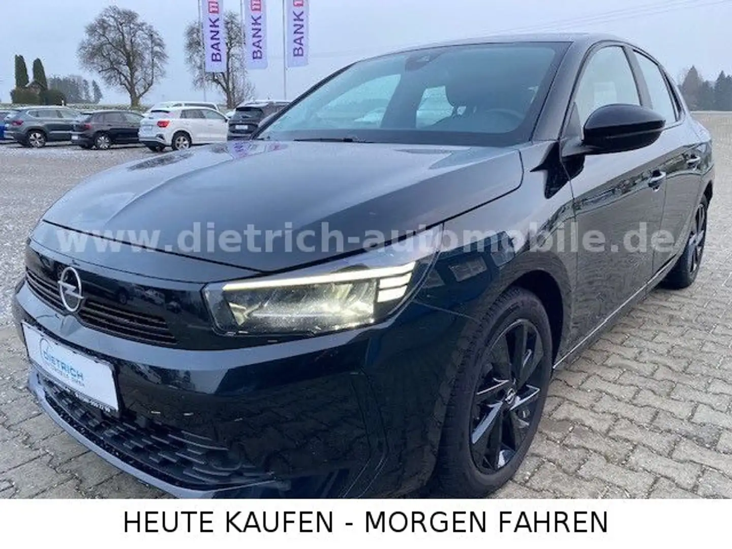 Opel Corsa F 1,2 TSi PDC SHZ ALU LENKRADHEIZUNG Schwarz - 1