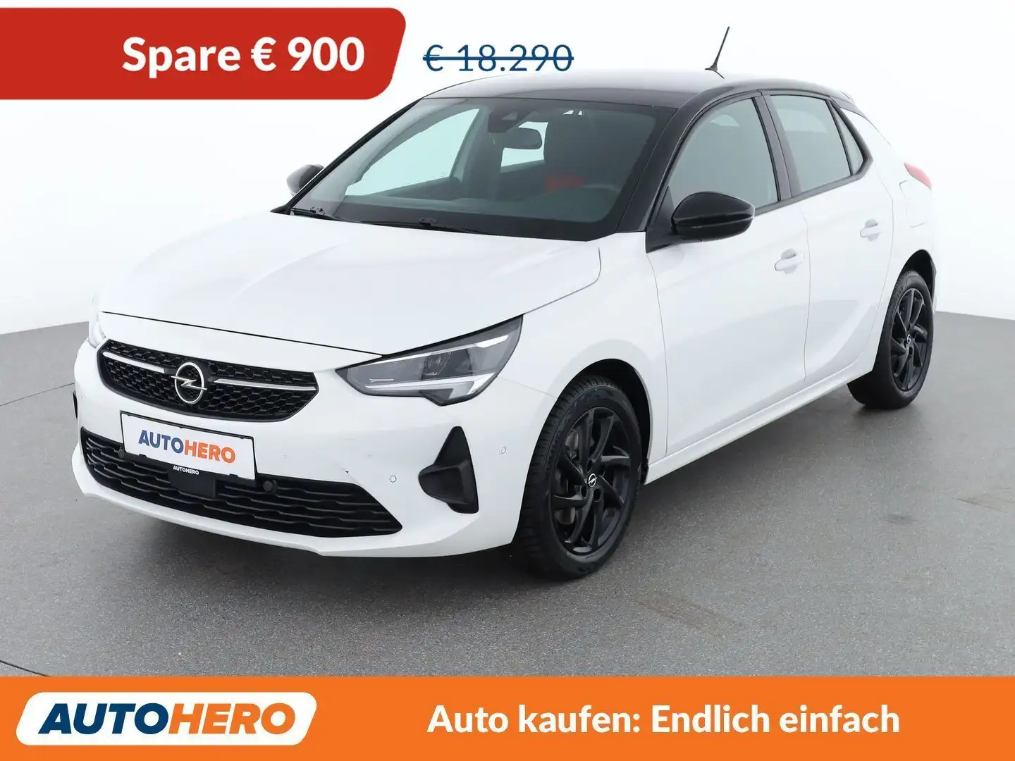 Opel Corsa 1.2 Turbo GS Weiß - 1